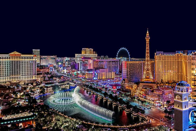 image of downtown Las Vegas